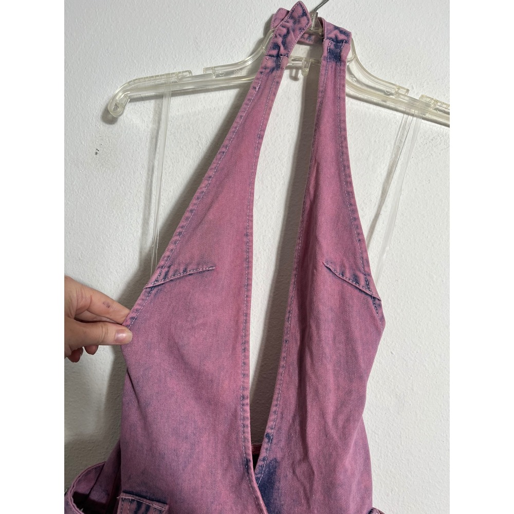 JADED LONDON Malibu Plunge Denim Mini Dress - Picture 7 of 13